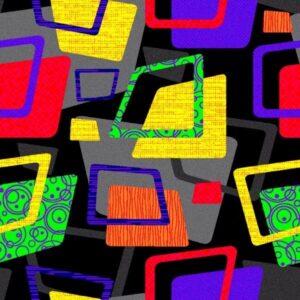 Floating Frames - Fun Center & Arcade Theme Glow in the Dark Carpeting