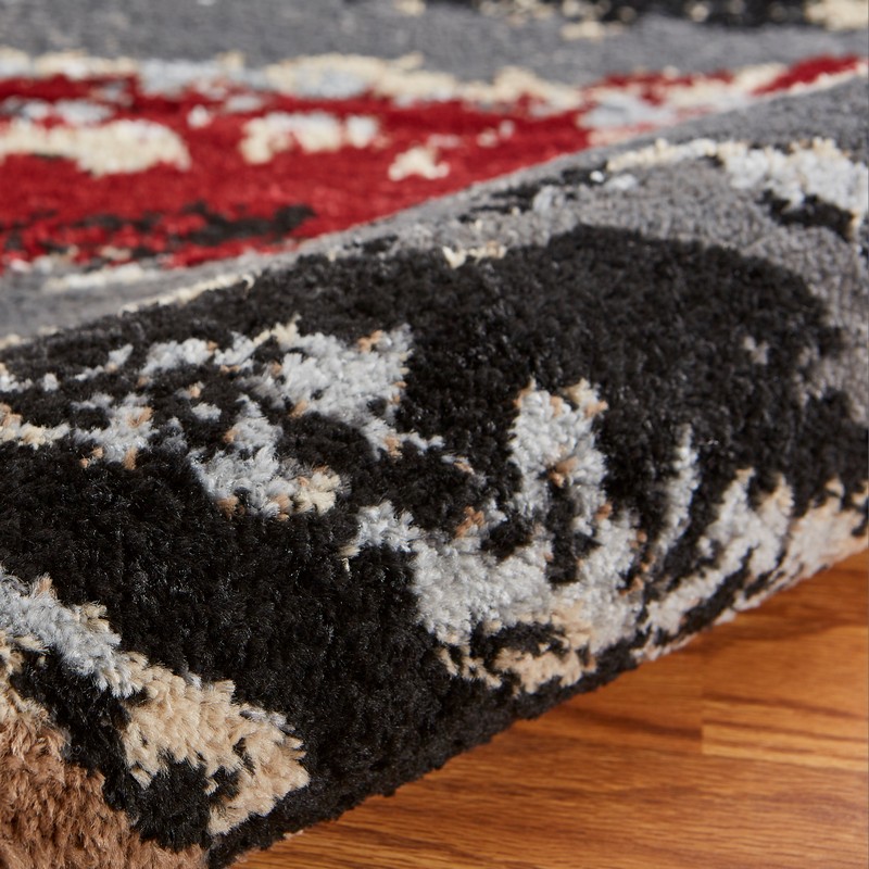 Anthracite, Burgundy - The Infinity Collection - LR Home - Image 3