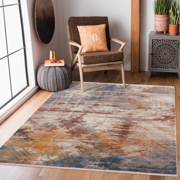 Gray, Blue, Red, Yellow, White - The Holli Collection - LR Home - Image 2